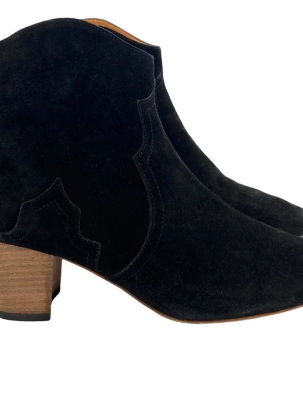 Isabel Marant Dicker Black Suede Ankle Boots – EU 41